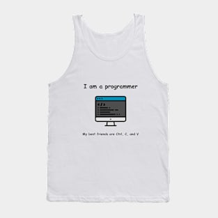 I am a programmer Tank Top